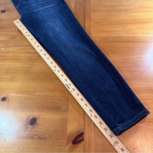 Judy Blue Dark Wash Pull-on Skinny Jeans - Size 15/32 - Picture 5 of 8